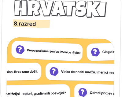 8.razred - Inicijalna provjera gradiva