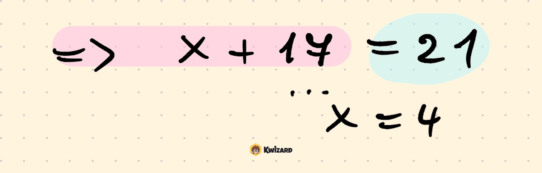 Od teksta do jednadžbe – obojani matematički postupak